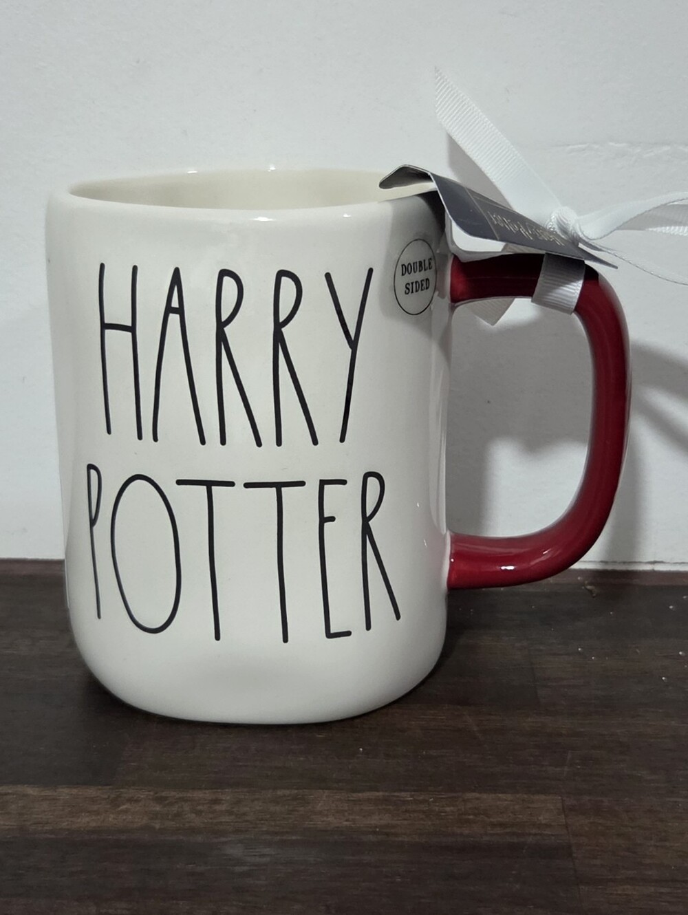 Rae Dunn X Harry Potter Mug with Red Handle